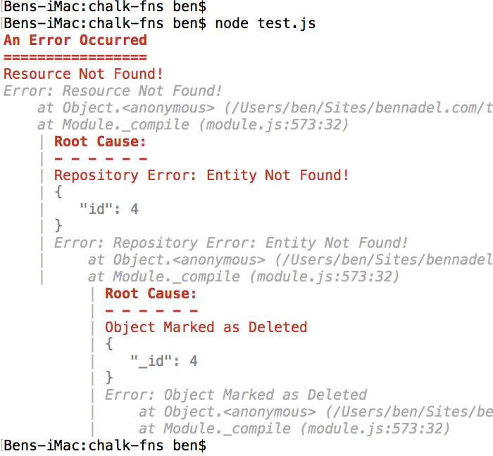 Chalk Styles Can Be Passed Around As Naked Function References In Node Js LaptrinhX