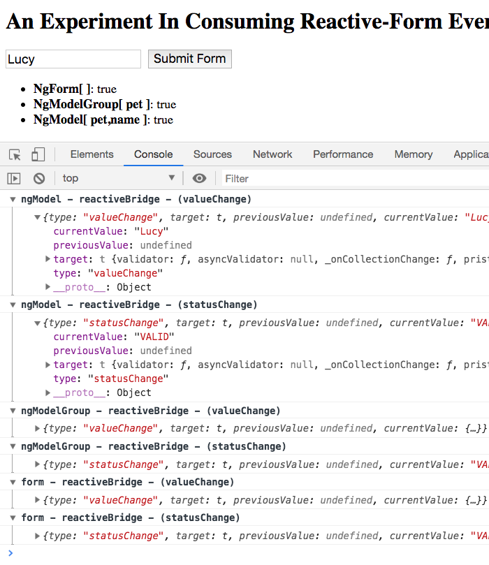 An Experiment In Consuming Reactive-Form Events From Template-Driven ...